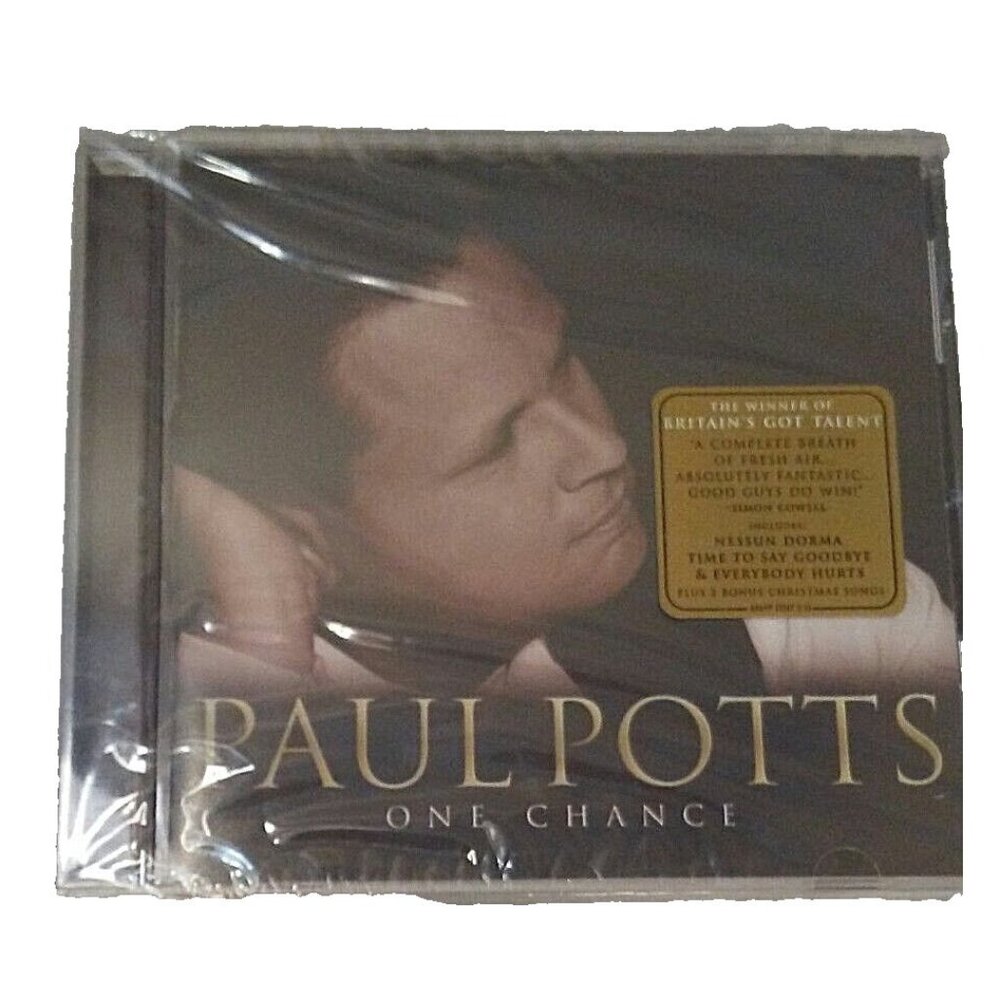 Paul Potts CD One Chance Britains Got Talent Winner 2007 Syco Music Xmas Bonus